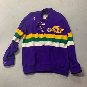 BRAND NEW mitchel and ness jazz cardigan
